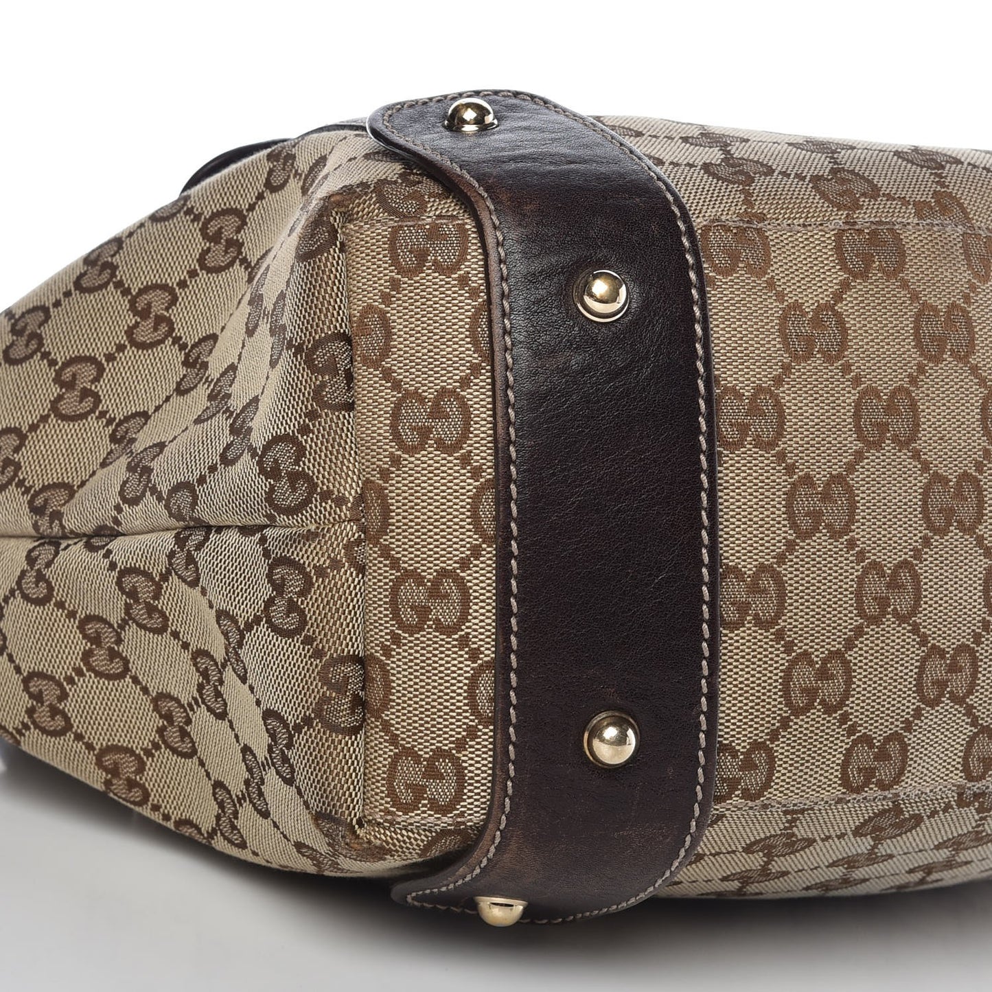 Monogram Medium Pelham Shoulder Bag Dark Brown