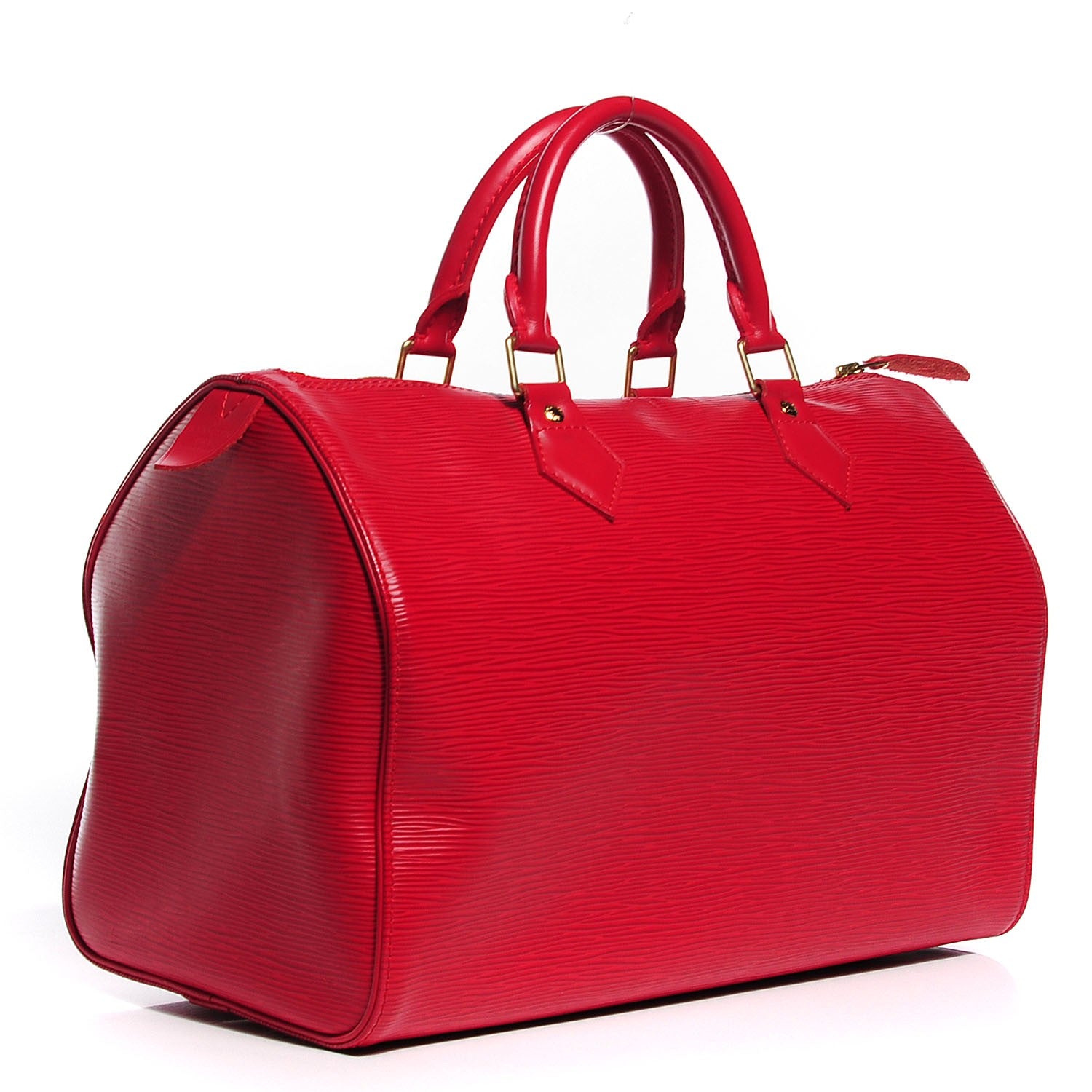 Louis Vuitton Epi Speedy 35 Rouge 3 of 7