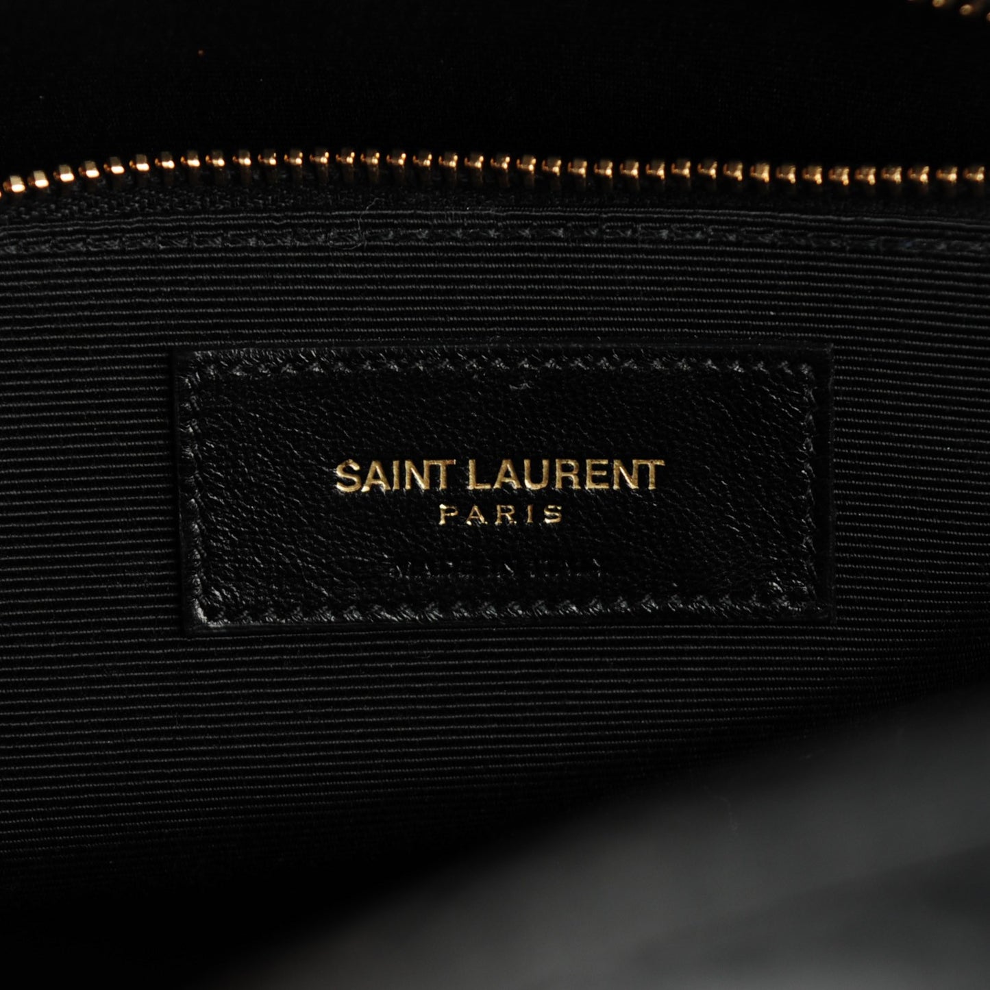 Grained Calfskin Small Sac De Jour Black
