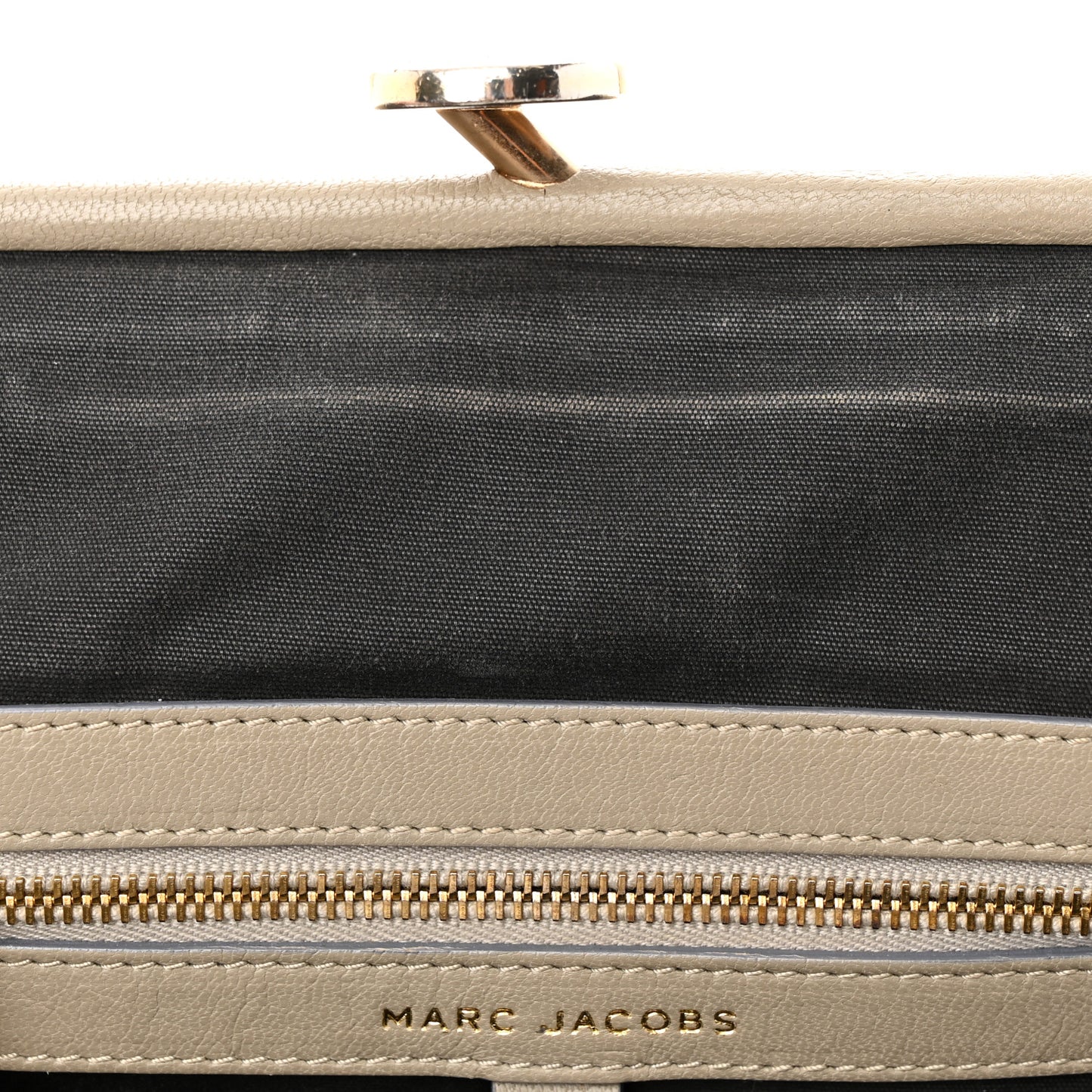 Calfskin Quilted Studded Stam Grey
