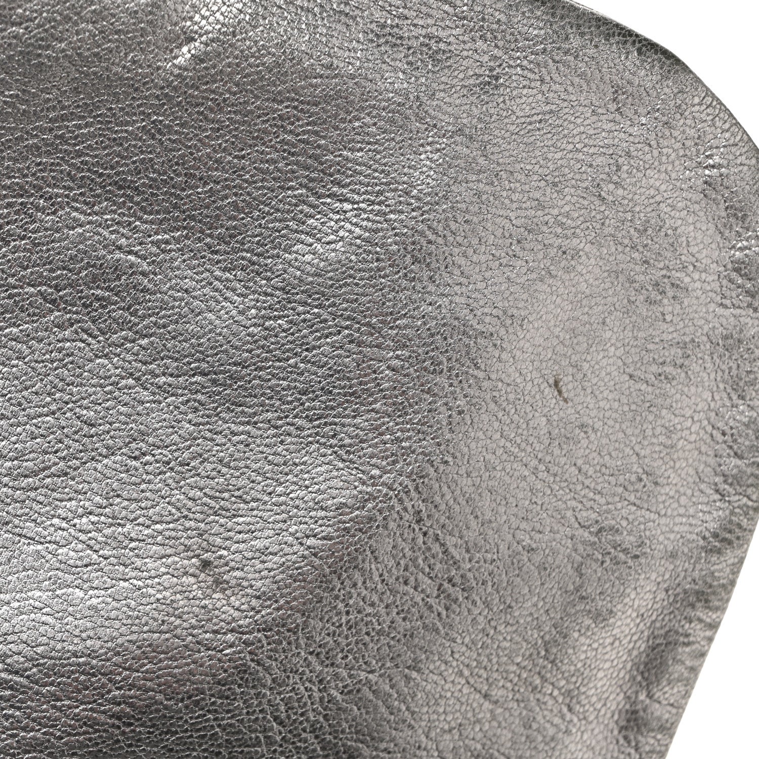 Chanel Metallic Deerskin Luxe Ligne Flap  Silver 12 of 16