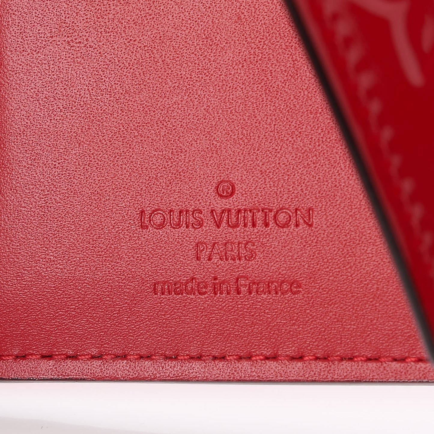 Vernis Victorine Wallet Cherry