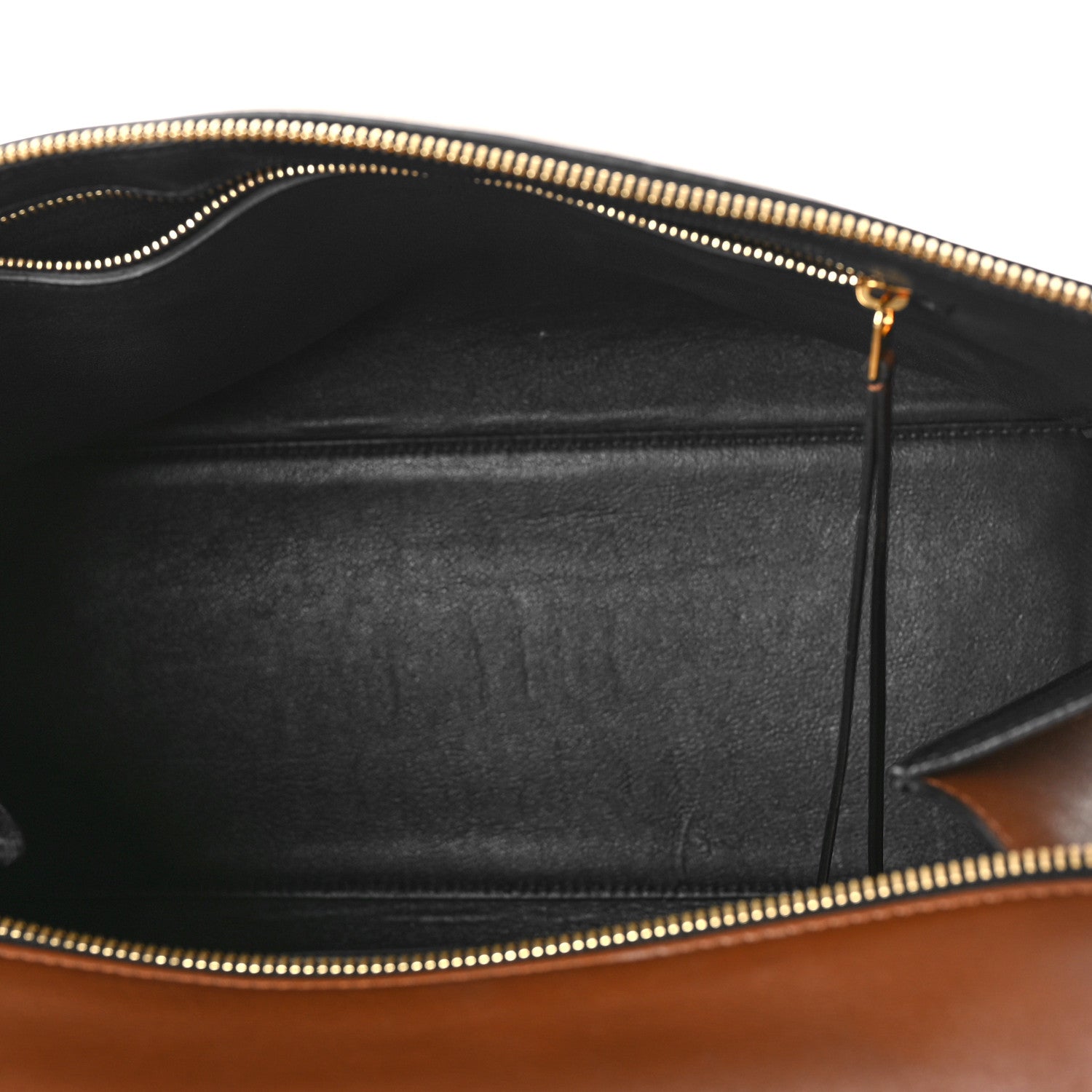 Celine Supple Calfskin Medium Edge Shoulder Bag Brown 5 of 8