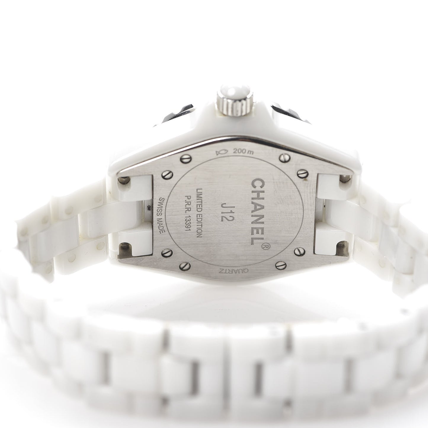 Stainless Steel Ceramic 33mm J12 Quartz Watch Blue