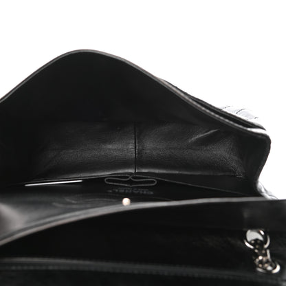 Chanel Metallic Aged Calfskin Quilted 2.55 Reissue 226 Flap Black 5 of 11