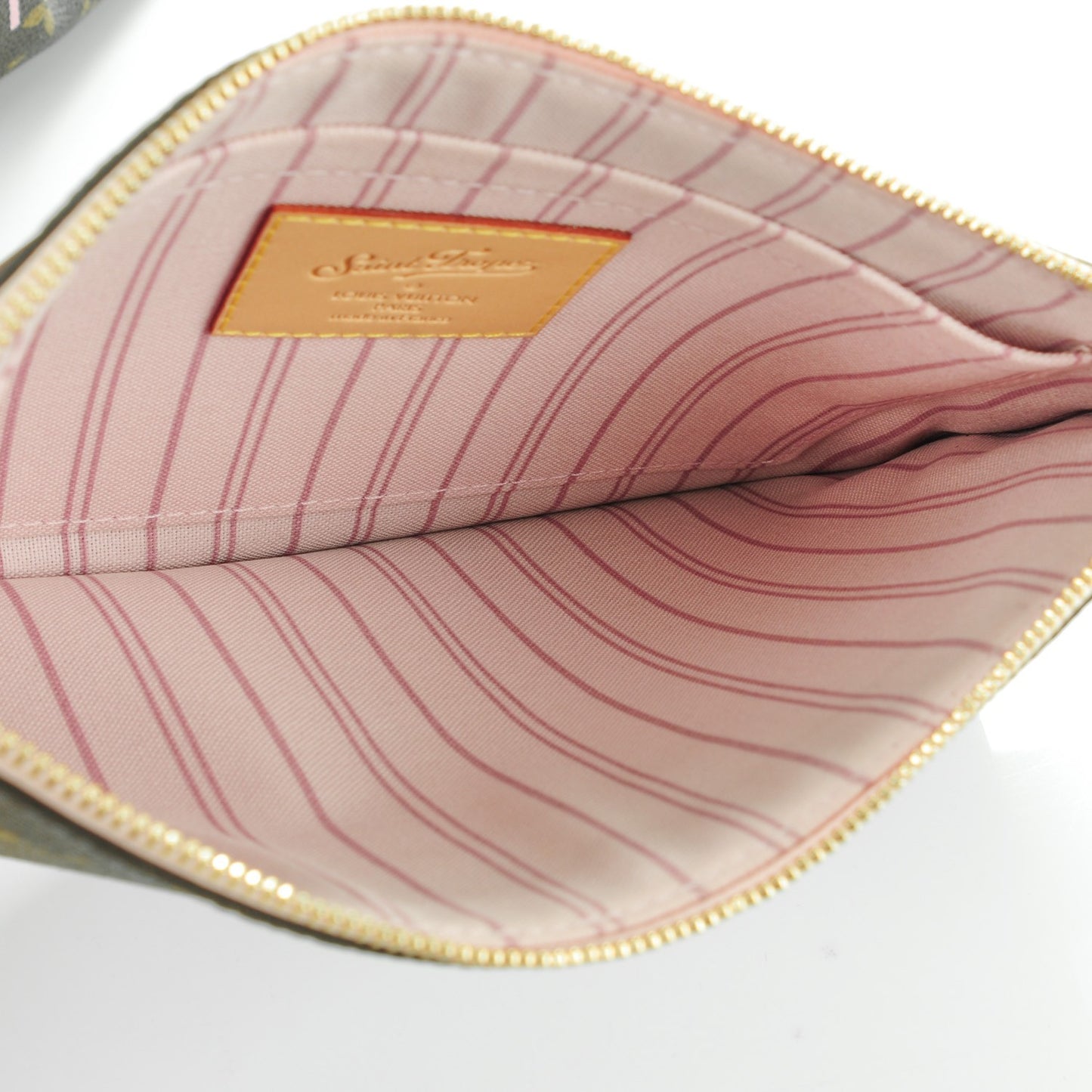 Monogram Saint Tropez V Neverfull MM Rose Ballerine