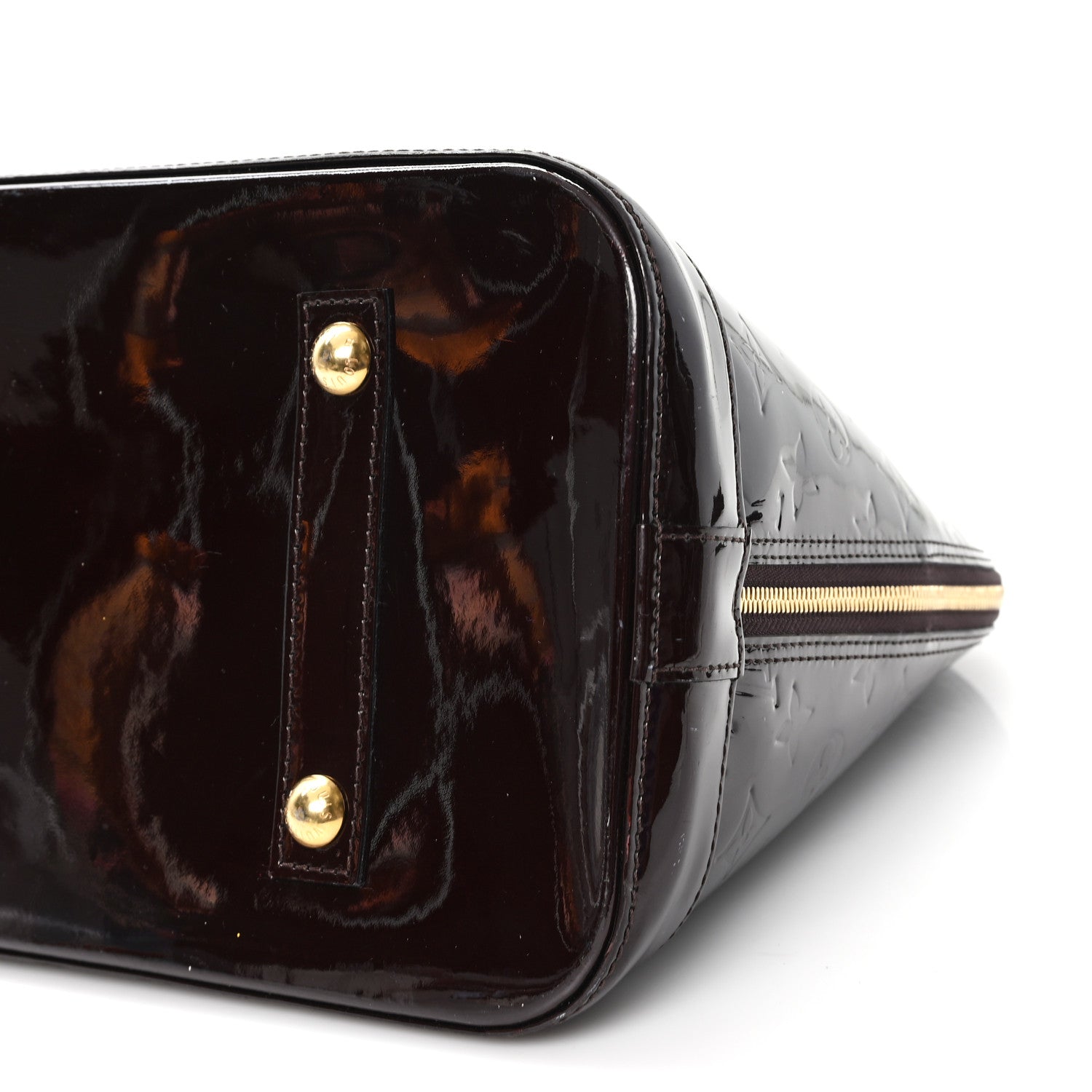 Louis Vuitton Vernis Alma GM Amarante 9 of 11