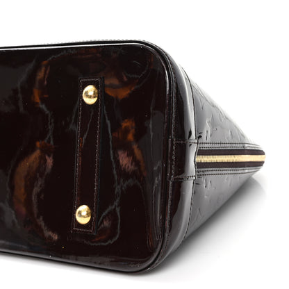 Louis Vuitton Vernis Alma GM Amarante 9 of 11