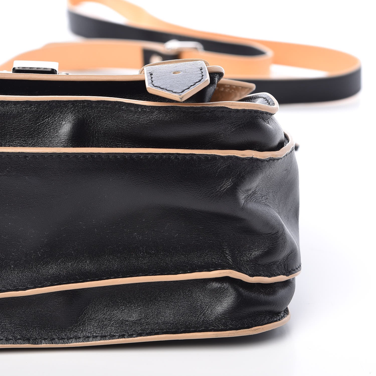 Proenza Schouler Calfskin Mini PS1 Pouch Messenger Black 14 of 20