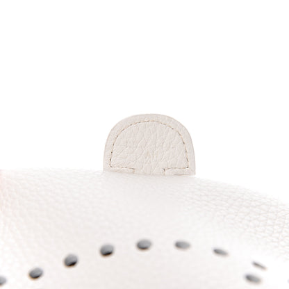 Hermes Taurillon Clemence Evelyne III PM White 7 of 11