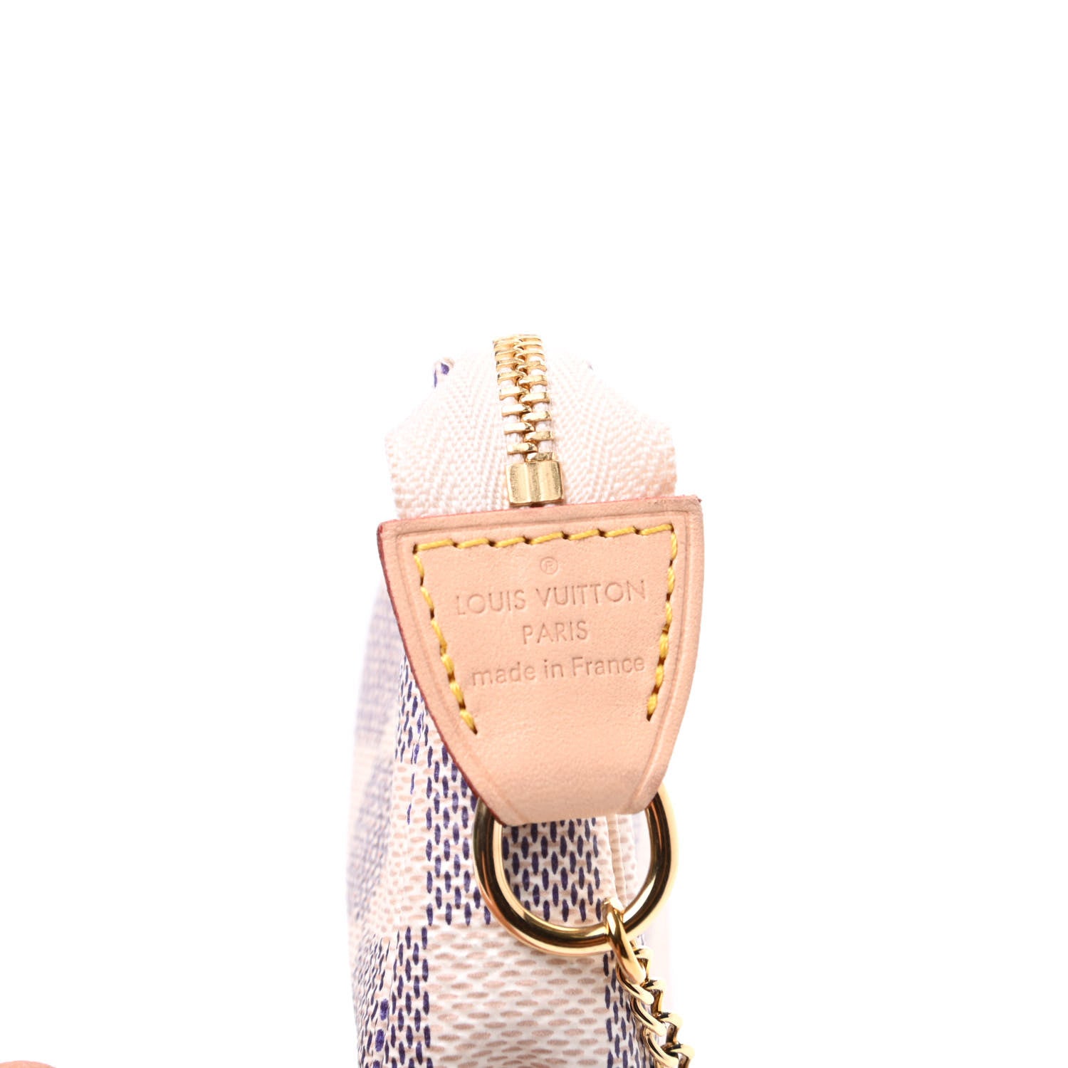 Louis Vuitton Damier Azur Mini Pochette Accessories 6 of 8