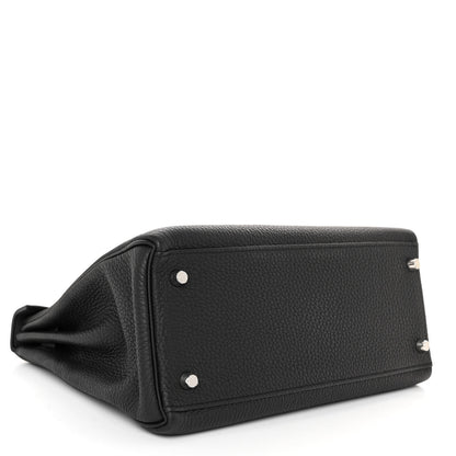 Hermes Togo Kelly Retourne 28 Black 4 of 10