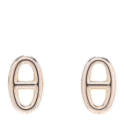 Hermes 18K Rose Gold TPM Farandole Stud Earrings 1 of 6