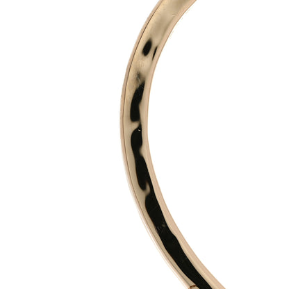 Chanel Crystal CC Cuff Bracelet M Gold 5 of 6