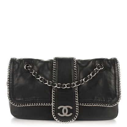 Chanel Lambskin Large Madison Flap Black 1 of 7