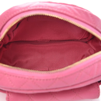 Chanel Caviar Quilted CC Day Camera Case Pink 5 of 7
