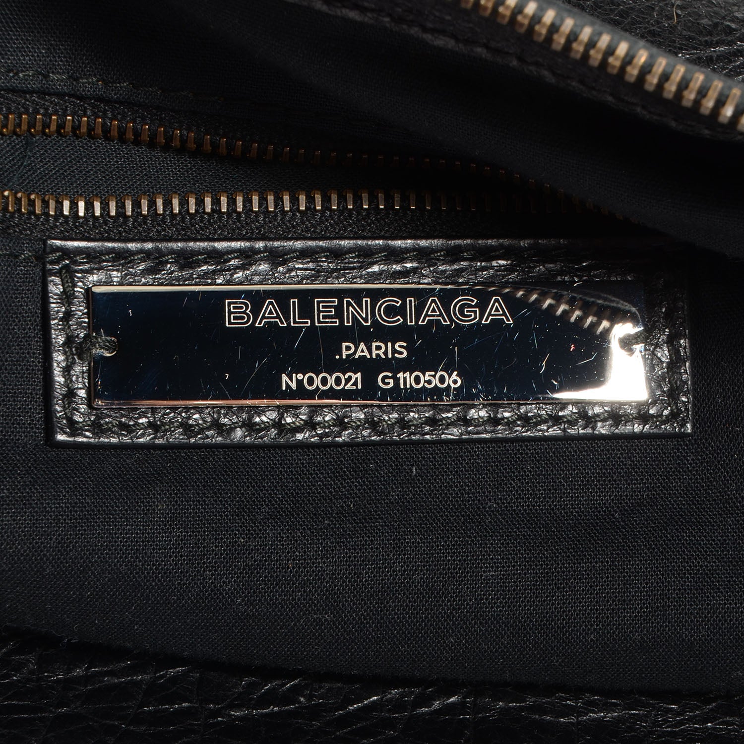 Balenciaga Agneau Weekender Black 6 of 10
