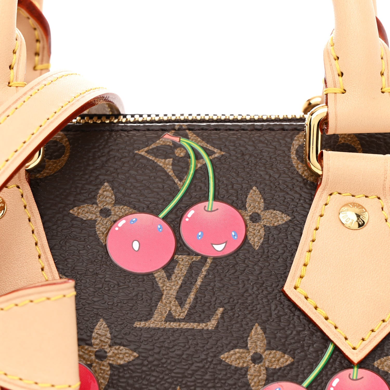 Louis Vuitton LV X TM Monogram Cerises Speedy Bandouliere 20