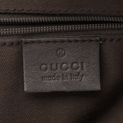 Gucci Monogram Large D Gold Hobo Dark Brown 6 of 13