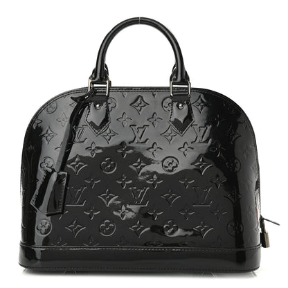 Louis Vuitton Vernis Alma PM Noir Magnetique 1 of 9
