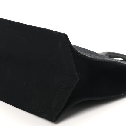 Saint Laurent Linen Calfskin Rive Gauche Tote Black 9 of 9
