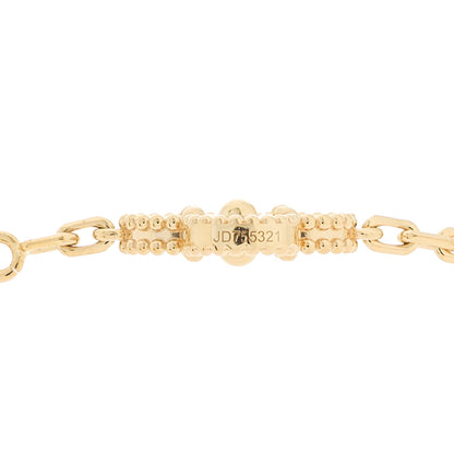 Van Cleef & Arpels 18K Yellow Gold 10 Motifs Guilloche Vintage Alhambra Necklace 5 of 6