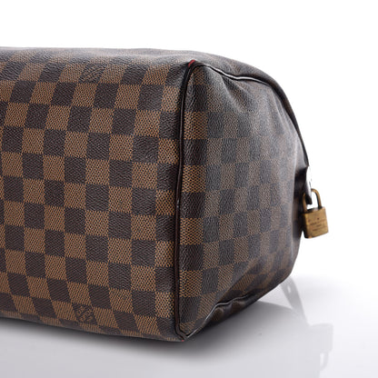 Louis Vuitton Damier Ebene Speedy 30 9 of 19