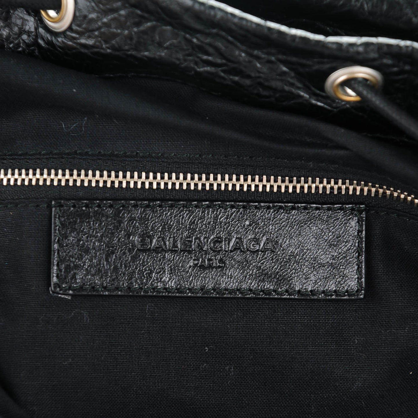 Agneau Classic Hardware Traveler Backpack Black