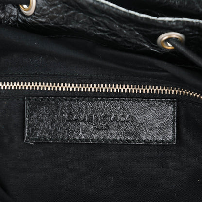 Balenciaga Agneau Classic Hardware Traveler Backpack Black 6 of 7