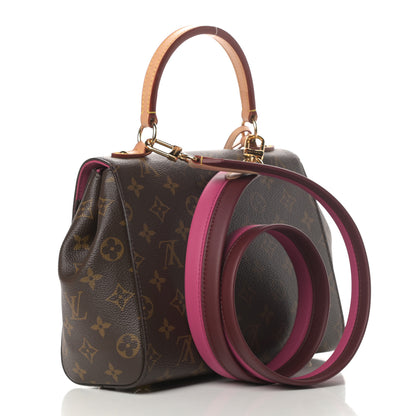 Louis Vuitton Monogram Cluny BB Bordeaux Fuchsia 3 of 12