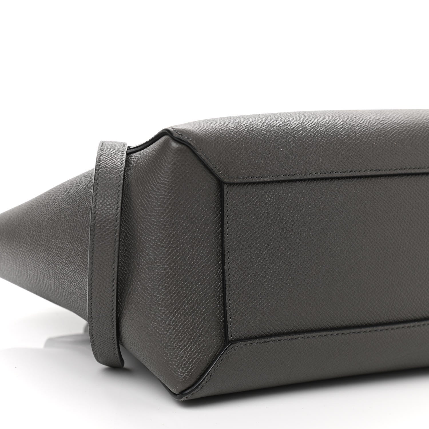 Celine Baby Grained Calfskin Micro Belt Bag Grey 8 of 9
