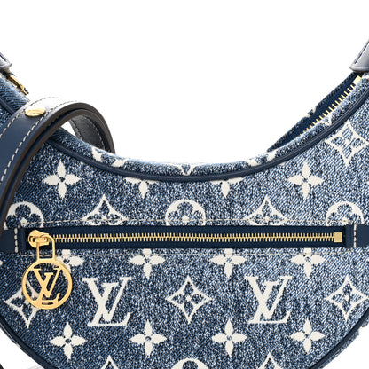 Louis Vuitton Monogram Jacquard Denim Loop Bleu 7 of 10