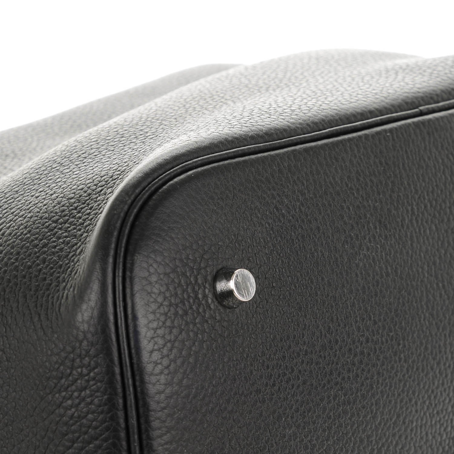 Hermes Taurillon Clemence Swift Biolor Picotin Lock TGM Plomb Graphite 6 of 10