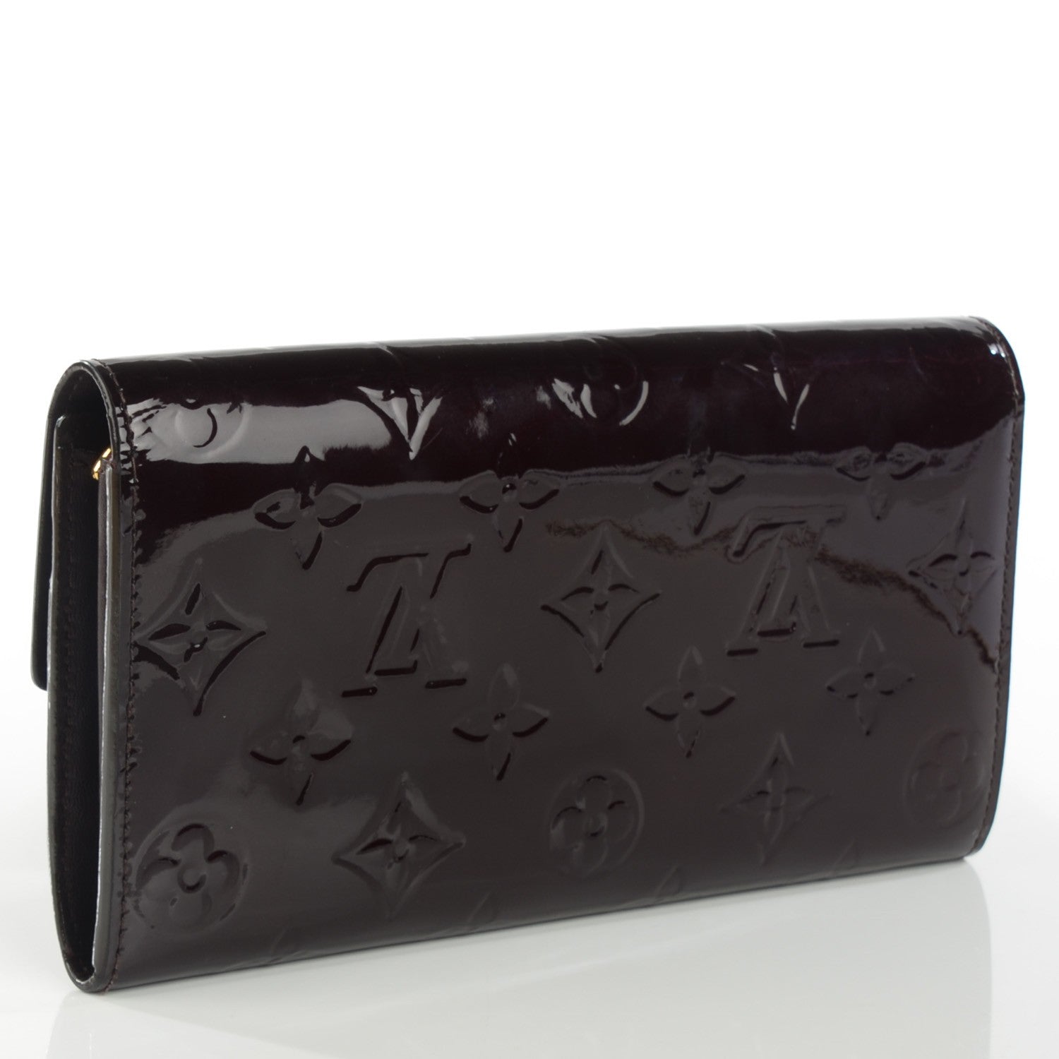 Louis Vuitton Vernis Sarah Wallet Amarante 3 of 7