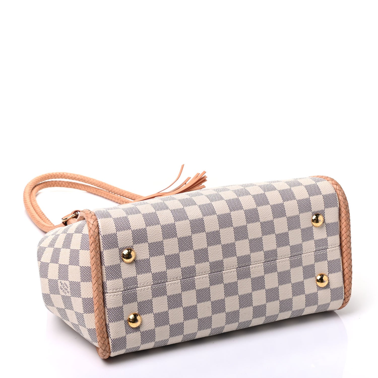 Louis Vuitton Damier Azur Propriano Rose Ballerine 3 of 8