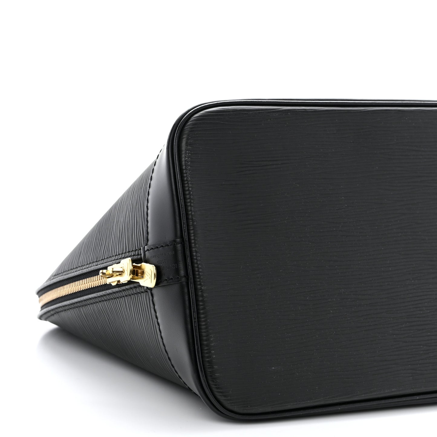 LOUIS VUITTON Epi Alma PM Black
