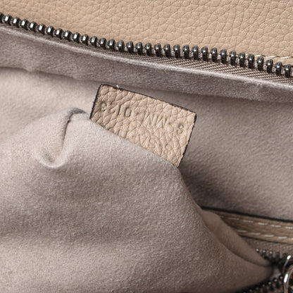 Celine Drummed Calfskin Mini Luggage Dune 7 of 8