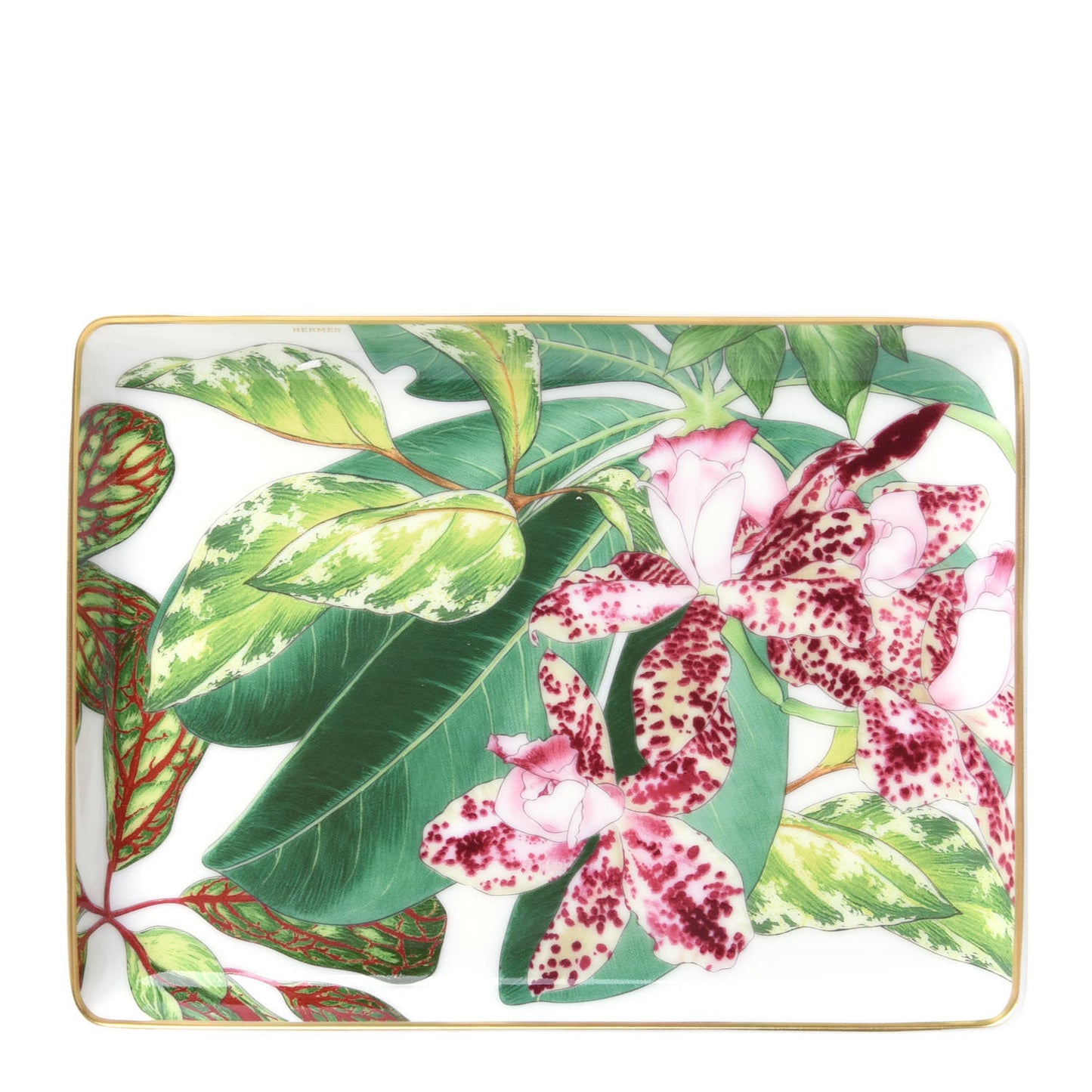 Porcelain Small Passifolia Tray N°1