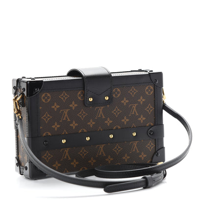Louis Vuitton Monogram Petite Malle Black 3 of 8