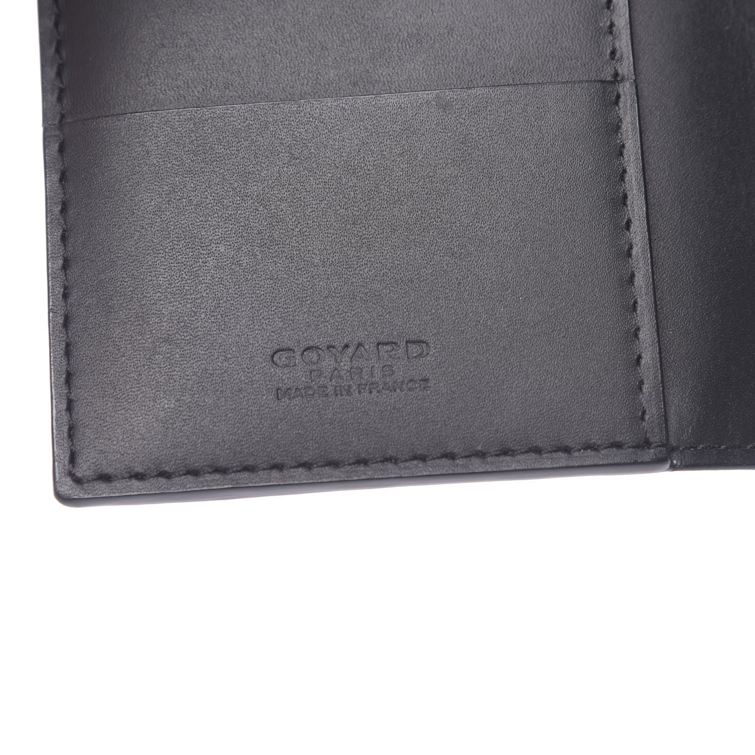 Goyard Goyardine Passport Holder Black 6 of 6