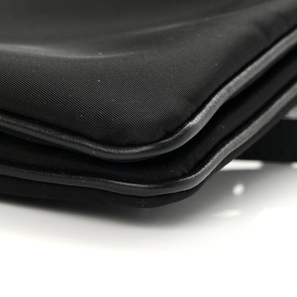 Jimmy Choo Nylon Candice Double Zip Crossbody Pouch Black 8 of 12