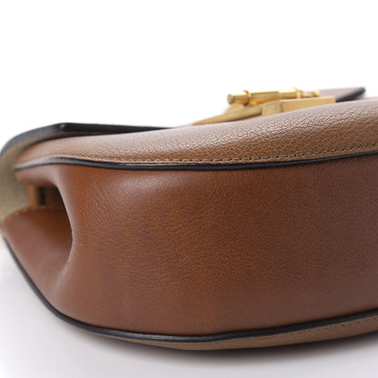 Chloe Grained Lambskin Mini Drew Shoulder Bag Caramel 6 of 14
