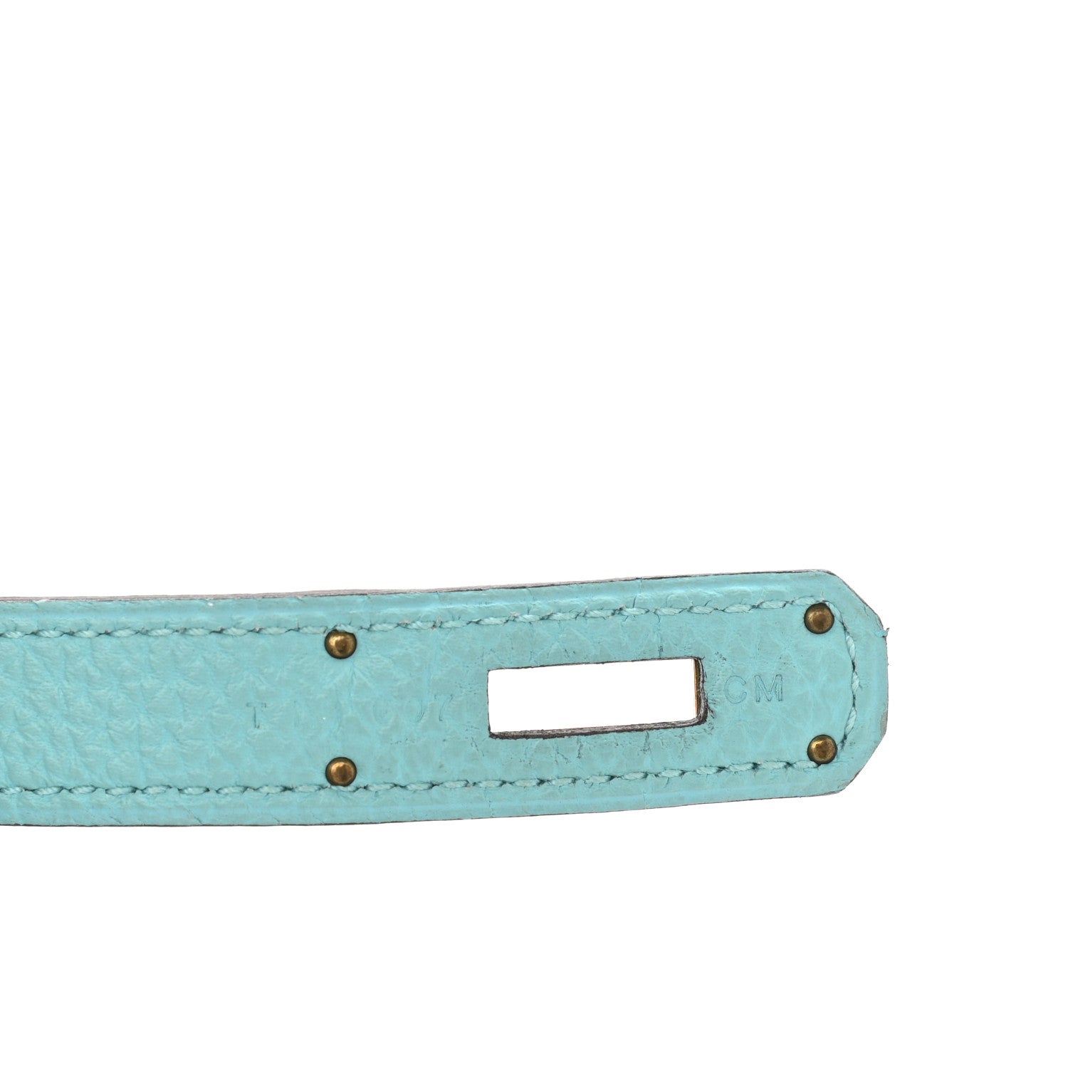 Hermes Togo Kelly Retourne 32 Bleu Atoll 8 of 15