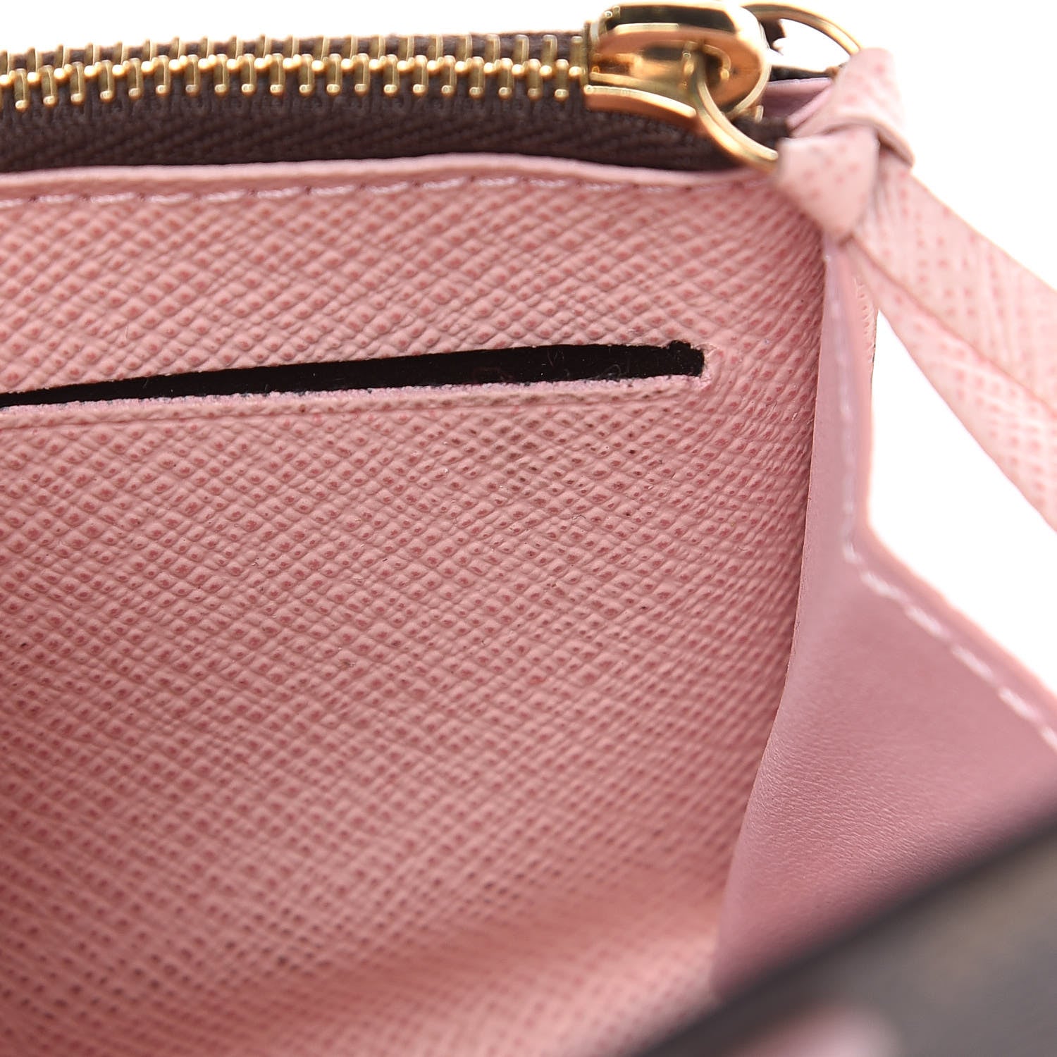 Louis Vuitton Damier Ebene Rosalie Coin Purse Rose Ballerine 14 of 14