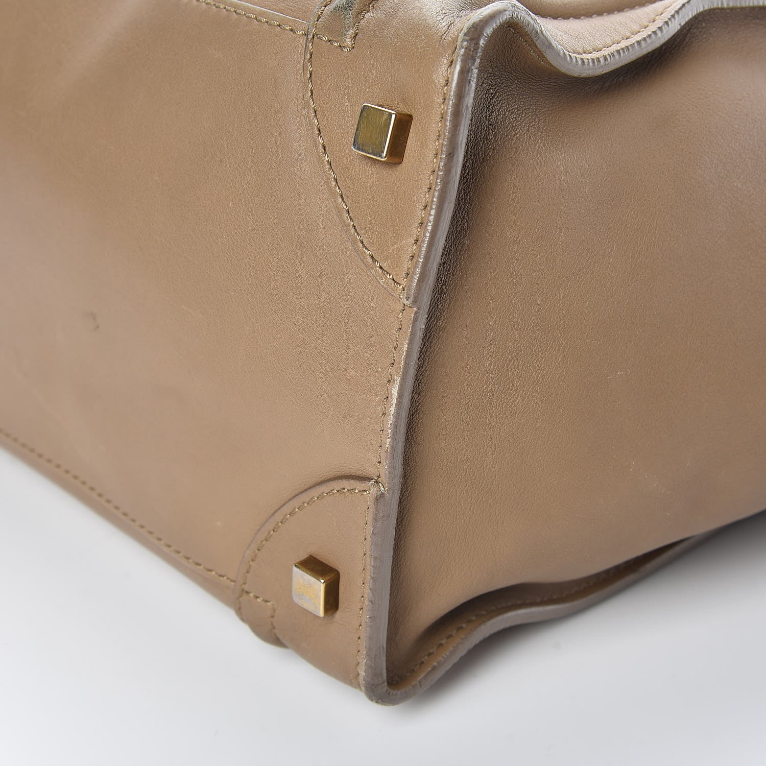 Celine Smooth Calfskin Mini Luggage Camel 19 of 35