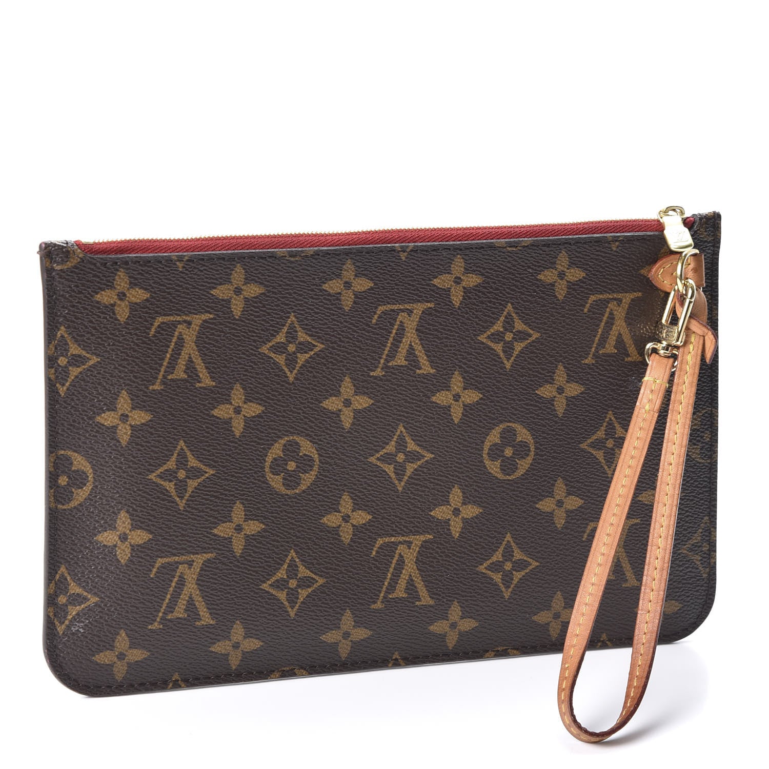 Louis Vuitton Monogram Neverfull MM GM Pochette Cherry 2 of 9