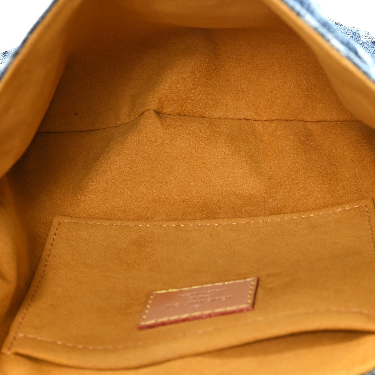 Louis Vuitton Monogram Denim Mini Pleaty Blue 5 of 9