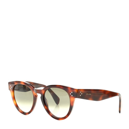 Celine Thin Preppy Sunglasses CL41049/S Tortoise 1 of 7