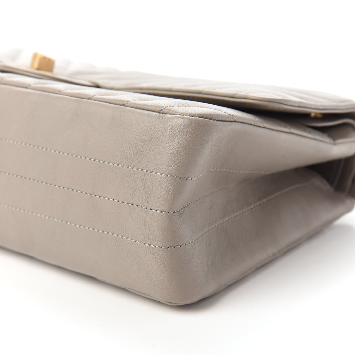 Calfskin Chevron Quilted 2.55 Reissue 226 Flap Grey