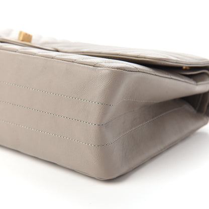 Chanel Calfskin Chevron Quilted 2.55 Reissue 226 Flap Grey 7 of 11